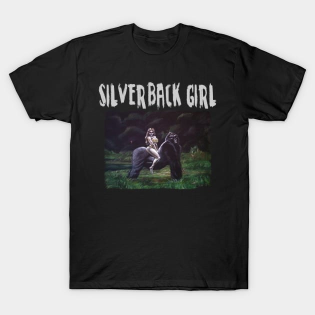 SILVERBACK GIRL T-Shirt by MasterpieceArt